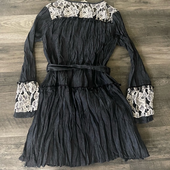RYU Dress mini black lace sz M - Picture 2 of 7